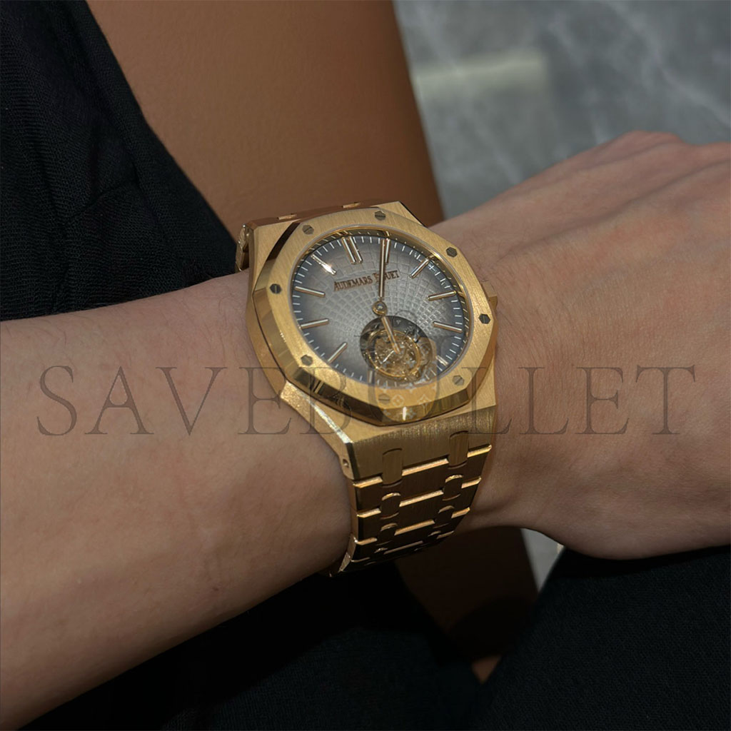 audemars P*g*et royal oak flying tourbillon watch 26530or.oo.1220or.01